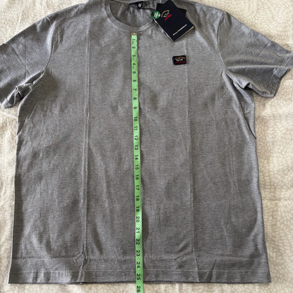 Paul & Shark logo patch T-shirt Men’s Size X-Large NWT - Picture 9 of 10